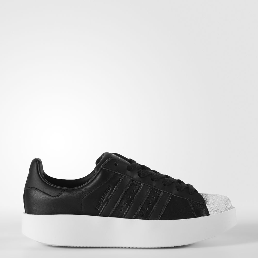 Adidas Superstar Bold - Originals γυναικεια - Μαυρα/Ασπρα,Μέγεθος: EU 36 – 54 2/3 (739VRPQL)